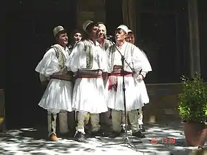 Grupo de isopolifonía popular - Albania Albania.