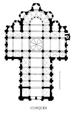 Planta de la iglesia