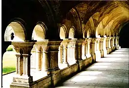 Claustro de la Abadía de Fontenay.