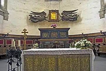 Reliquias de San Lucas Evangelista.