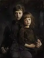 Hermano y hermana (Mary and Gerald Thayer), 1899