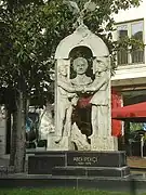 Monumento a Abdi İpekçi en Nişantaşı.