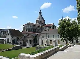 La Charité-sur-Loire en los Caminos de Santiago en Francia.