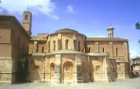 Ábsides de la iglesia del monasterio de Fitero.