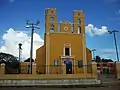 Iglesia principal de Acanceh.