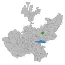 Localización del municipio de Jalisco