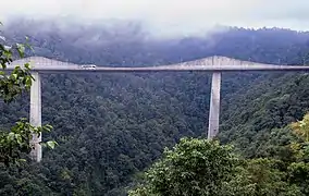 Sierra Norte de Puebla al este del estado.