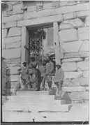 Tropas francesas durante la ocupación de Atenas en 1917.