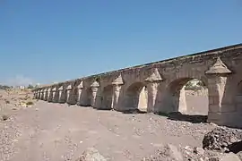 Acueducto desde aguas arriba.