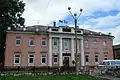 Edificio de la administración del raión.