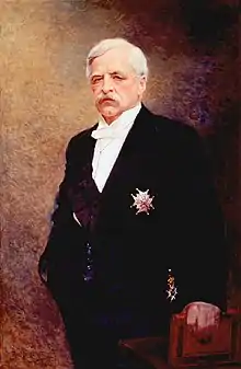 Barón Adolf Erik Nordenskiöld, botánico, geólogo, mineraólogo y explorador ártico.