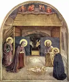 La adoración del Niño Jesús (c. 1440)