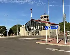 Vista del aeropuerto