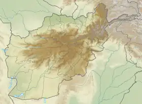 Río Panjshir ubicada en Afganistán