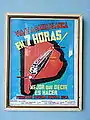 Afiche promocional del Ferrocarril Nacional General Roca (circa 1950).