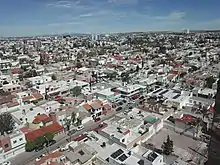 Vista panorámica de la capital desde el Cerro del Muerto.