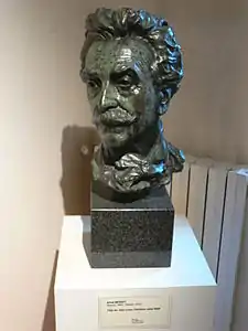 Cabeza de Jean-Léon Gérôme (verso 1909), Vesoul, Museo Georges-Garret.