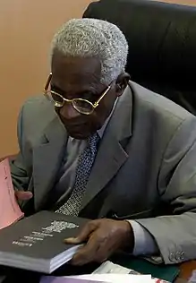 El poeta Aimé Césaire