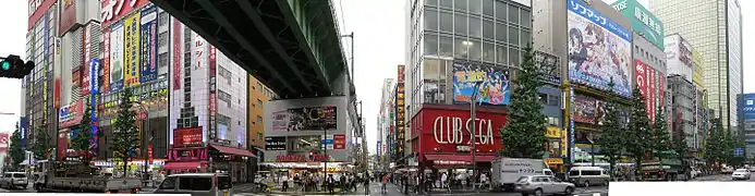 Panorama de Akihabara.