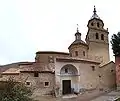 Vista del templo hacia la Plaza de la Seo