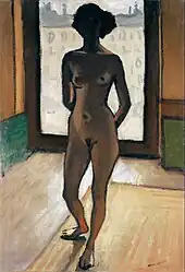 Desnudo contra la luz, 1909, Museo de Bellas Artes de Burdeos.