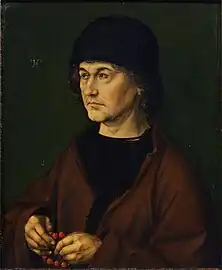 Alberto Durero el Viejo, 1490, Galería Uffizi, Florencia.