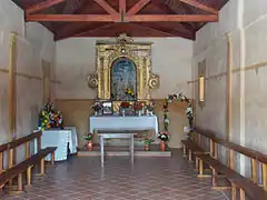 Interior del humilladero de San Roque.