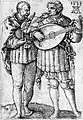 Dos músicos, 1538