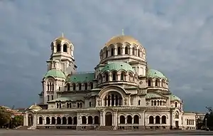 Catedral de Alexander Nevsky (1882-1912) en Sofia, Bulgaria.