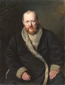 Retrato de Aleksandr Ostrovski, 1871