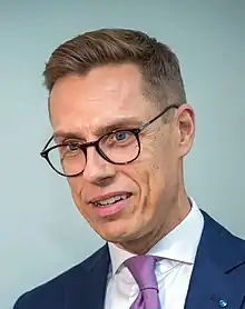 Alexander Stubb(2014–2015)1 de abril de 1968 (55 años)