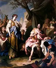 Alejandro Magno y Roxana, 1756, Museo del Hermitage, San Petersburgo