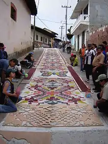 Fiesta del Señor del Colateral en Acaxochitlán.