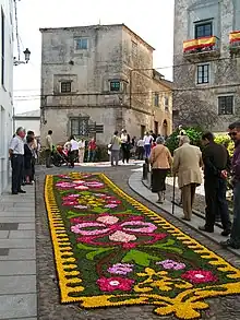 Alfombras florales del Corpus