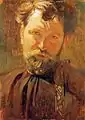 Autorretrato (1899) de Alphonse Mucha