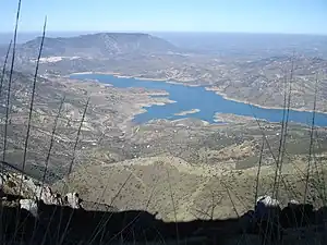 Algodonales desde el Cerro Coros.