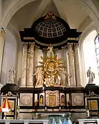 Hasselt, altar de la iglesia Virga Jesse.