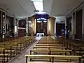 Altar de la Iglesia Salesianas en Sígsig dedicado a Maria Auxiliadora.