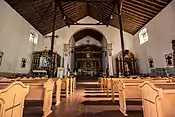 Interior del templo.
