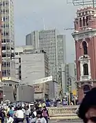 Desde la plaza San Martín en 1993