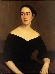 Retrato de la Sra. Gustave Miltenberger (nacida Corinne Knott) (1840)