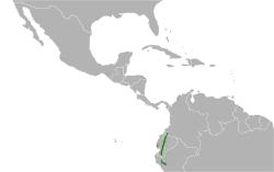 Distribución geográfica del semillero ecuatoriano.