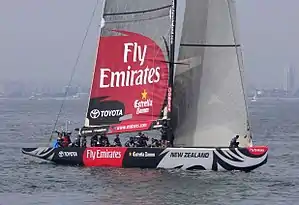 El "Emirates Team New Zealand"