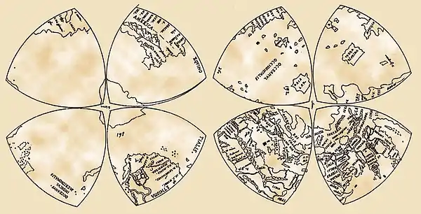 Mappamundi de Leonardo da Vinci