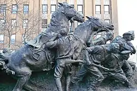 Guerras de América de Gutzon Borglum