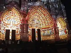 Policromía de la fachada