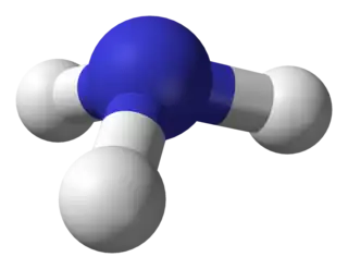 La geometría molecular se puede inferir de la disposición del par de electrones, lo que demuestra que el amoníaco tiene una geometría piramidal trigonal.