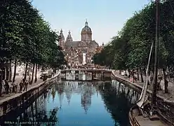 La basílica (circa 1890).