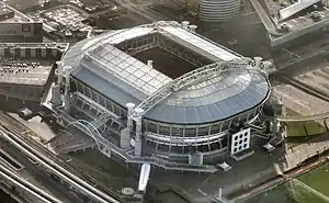 El Amsterdam Arena de Amsterdam, sede de la final.