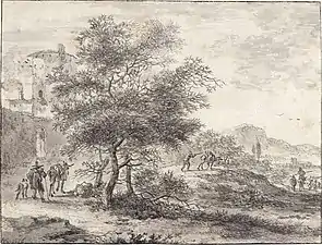 Un paisaje italiano